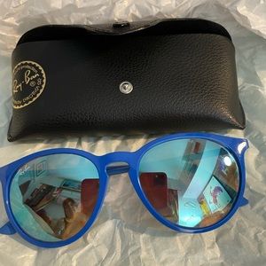 Ray-Ban gently used blue sunglasses